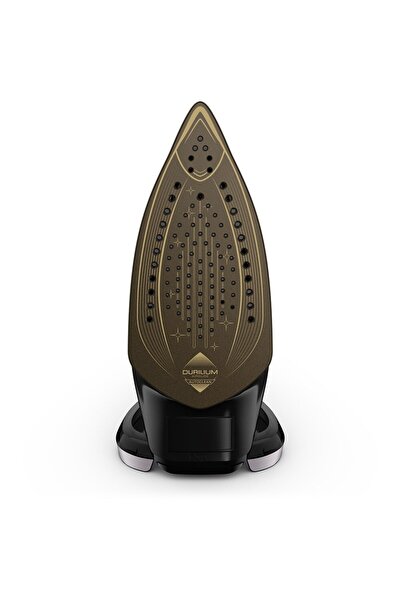 TEFAL Puregliss FV8062E0 Steam Iron, 3000W, 280 g/min, 270 ml, Durilium AirGlide soleplate, black-gr