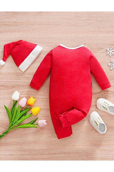 Sheya Shein baby bodysuit, red