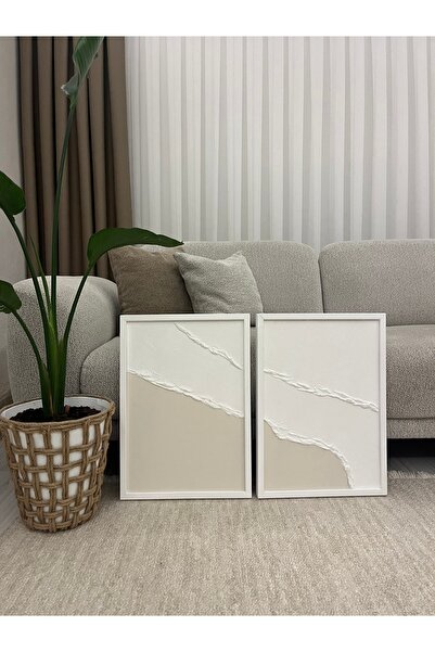Home Labiella Concept Kumsal Dokulu Tablo Modern Dekoratif Boheme Tablolar
