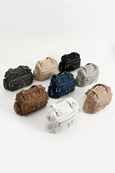 KIRASE Mega Women's Lisbon/Soft Leather Multi-Compartment Quality Multi-Useful Shoulder and Hand Bag