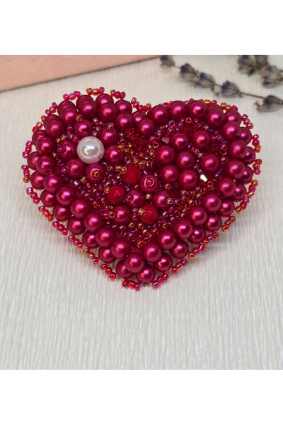Handmade Broșă – Passion Pearl