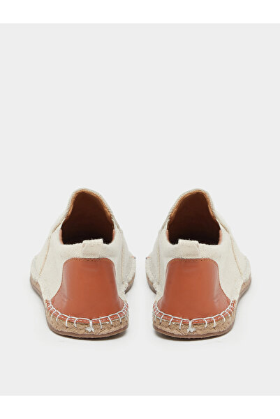 Styli Off White Canvas Slip-On Espadrille