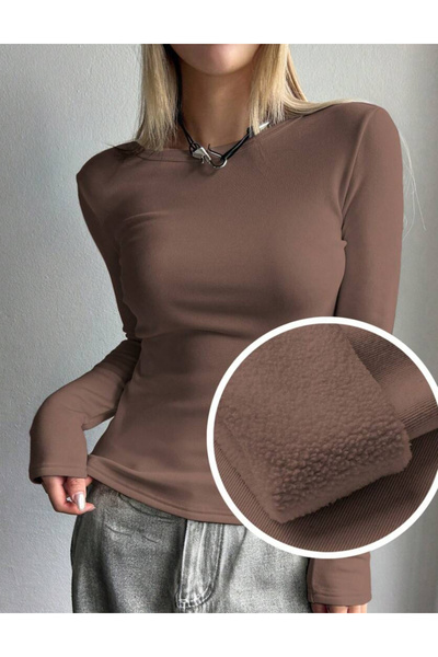 Sheya Shein Curve+ DAZY Blouse, Brown