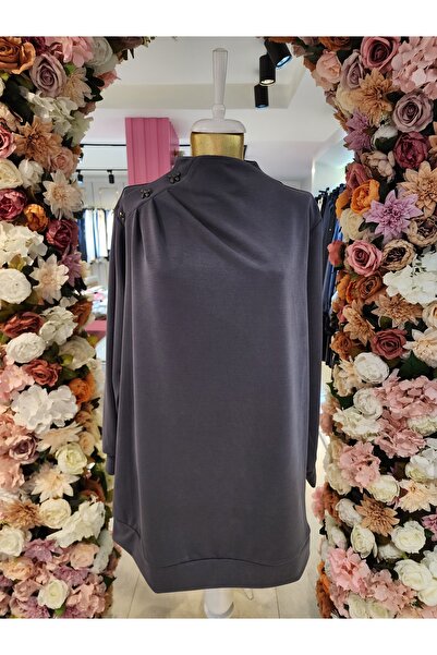 SEÇİL gri tunik kadın