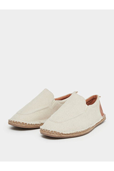 Styli Off White Canvas Slip-On Espadrille