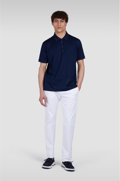 PAUL&SHARK Cotton Zip Polo Shirt