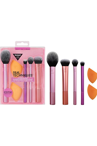 Youtrico Makeup Brush Set with 2 Sponge Blenders for Eyeshadow,Set of 6