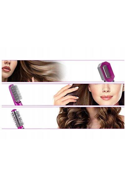 zola Multifunctional hair dryer, 3 in 1,round brush/drying,curling and quick styling, 1000 W, 3 settings