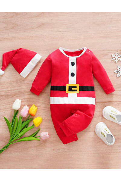 Sheya Shein baby bodysuit, red