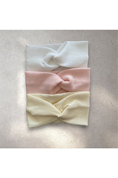 NİUMİU 3LÜ KIZ BEBEK SAÇ BANDANASI