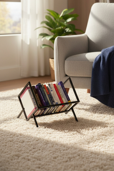 Grandmix Βιβλιοθήκη Βιβλιοθήκη περιοδικών Επιτραπέζιο ράφι οργάνωσης επιφάνει...