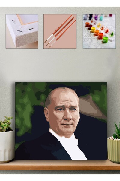 Carmen Sayılarla Boyama Seti - Ulu Önder Atatürk