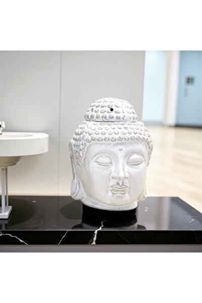 Kuzey Tacı مبخرة سيراميك على شكل تمثال بوذا، ديكور أنيق فاخر