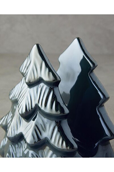 English Home Christmas Tree Dolomite Napkin Holder 12X9X13 cm Green (13.11.2025)