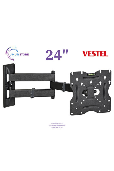 Vestel 24H8750 24 inç / 22”- 49” Lcd Led Televizyon Hareketli Duvar Askı Aparatı