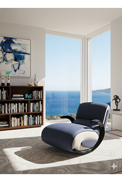 ÖZERİŞ SALLANIR BABA / ANNE / OYUNCU KOLTUĞU MAVİ-SİYAH