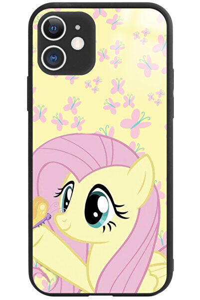 WANNA PROTECT حافظة هاتف لامعة لهاتف iPhone 11 مزودة بحماية للكاميرا بنمط Flu...