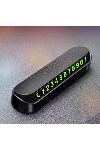 Arura Global Araç Fosforlu Aç-Kapa Park Numaratörü – Magnetli Şık Model Uyumlu