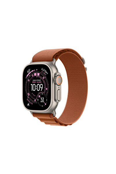 zore Watch Ultra 49mm Emp Krd-74 Mesh Band - Brown