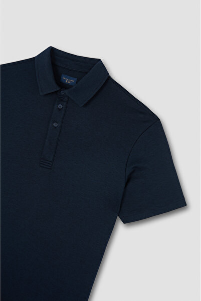 PAUL&SHARK Cotton Lyocell Polo Shirt with Buttons
