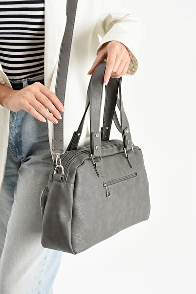 KIRASE Mega Women's Quality Crossbody Bag with Multiple Pockets Vegan Leather Handbag and Shoulder Bag 35*25 cm 545