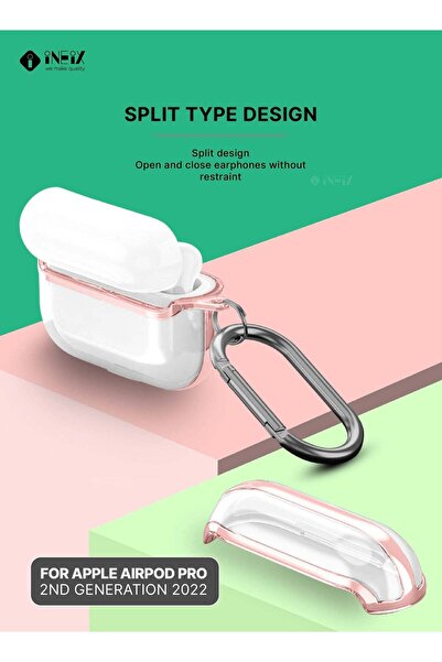 ineix Silicone Shockproof Protective Case Cover for Apple AirPods Pro 2 (2nd generation) 2022