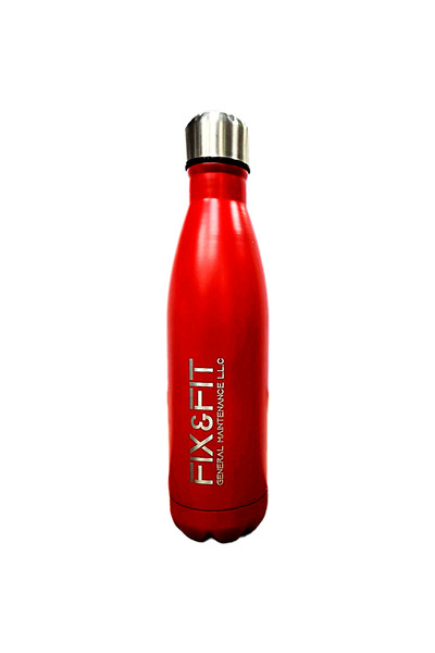 smart choice Personalized Water Bottle with Name or Logo – Reusable, Leak-Proof, Stainless Steel/Plastic