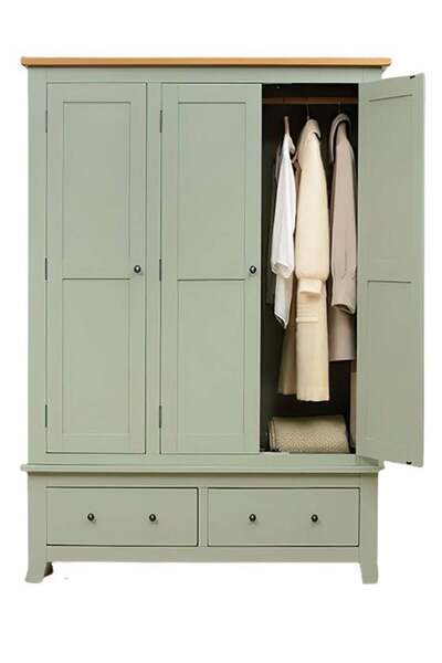 Bamena Wood Neopia Ahşap Gardrop