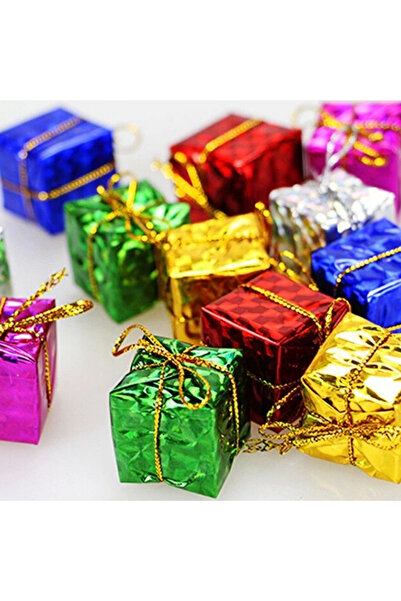 Led Mum 12 Lİ HEDİYE PAKETİ ÇAM AĞACI SÜSLEME