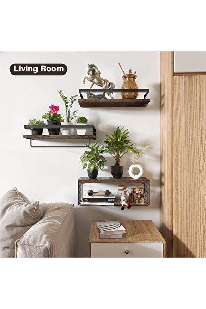 Sinyin Floating Shelves,Wall Mounted Shelves with Storage Basket,Bathroom Shelves Over Toilet