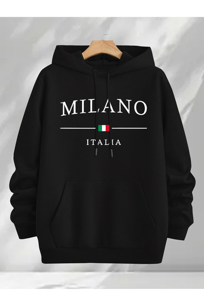 uyguntarz Multi-Colored Printed Hooded Sweatshirt 3-Pack Deal