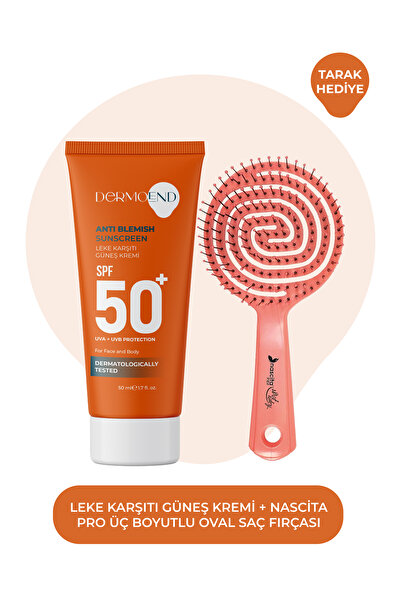 Dermoend Anti-Blemish Sunscreen and Comb