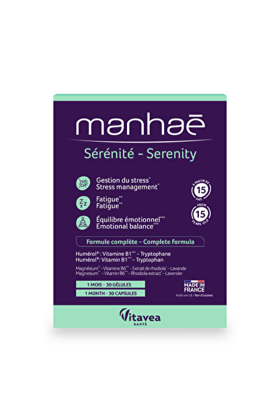 Manhaé Suplimentar alimentar Serenité, Manhaé, 30 capsule