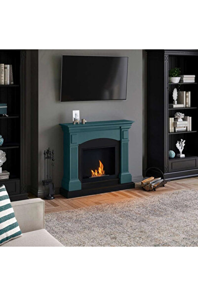 tagu Șemineu cu bioetanol Magna Soft Turquoise FreeFlame