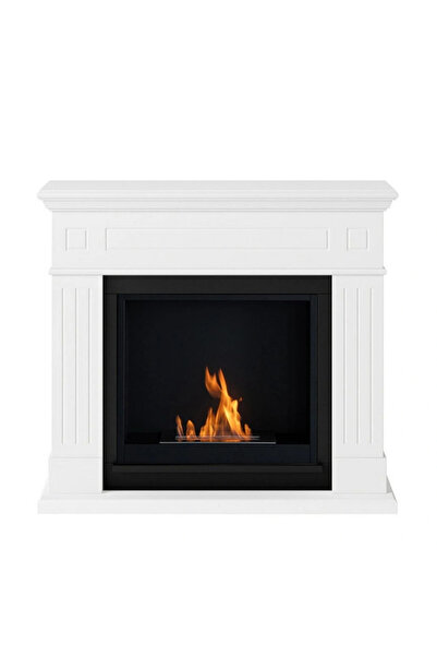 tagu Larsen Pure White FreeFlame bioethanol fireplace