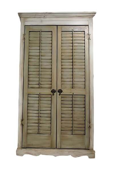 Bamena Wood Lorent Ahşap Gardırop