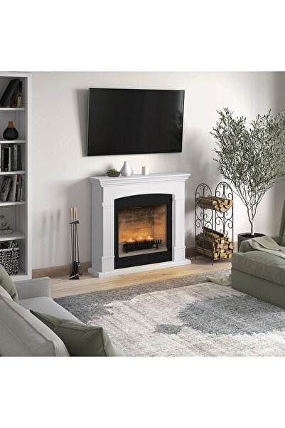 tagu Șemineu cu lumânare Helmi Pure White ZenFlame