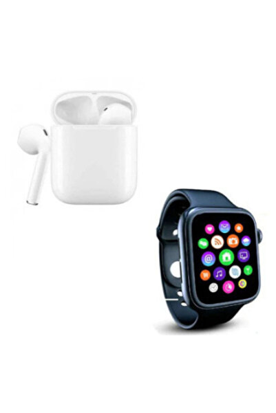 AHMED Smartwatch and wireless stereo headphones set