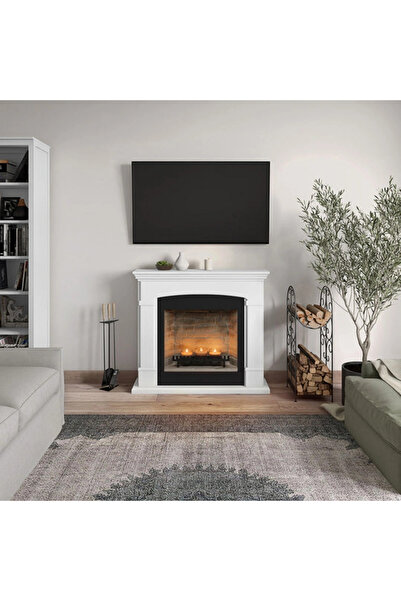 tagu Șemineu cu lumânare Helmi Pure White ZenFlame