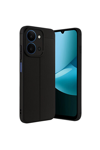 Twin Store غطاء ريدمي 15C 4G ذو التركيز التلقائي - أسود