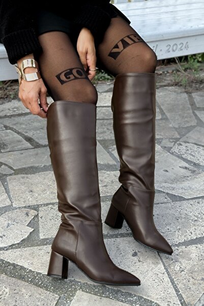 Shoebutik Twente Bitter Brown Leather Boots