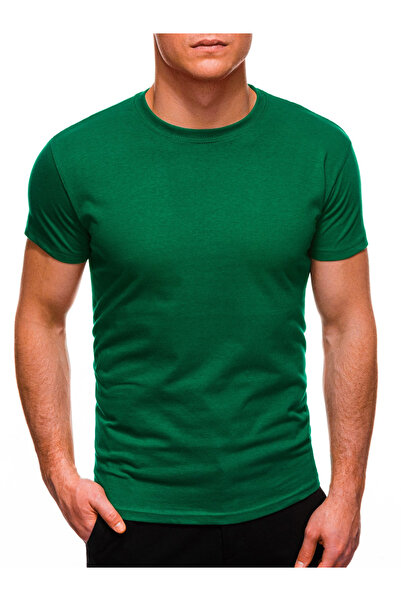 Edoti Pánské základní tričko S970 - zelené