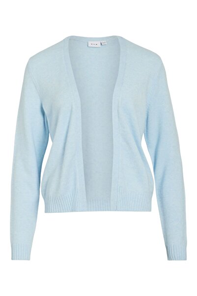 VILA Strickjacke VIRIL Kurzer offener