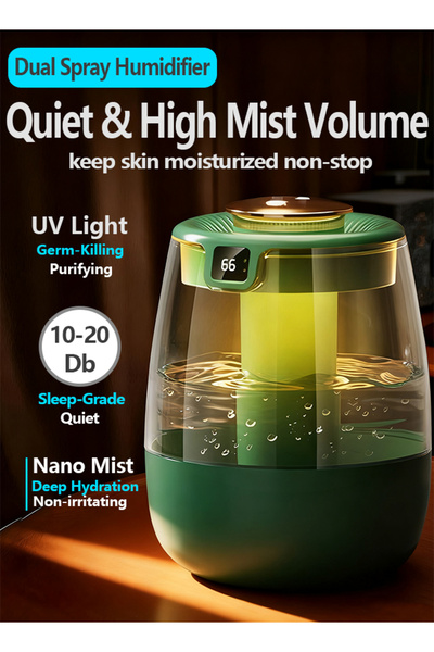 OEM Ultrasonic Air Humidifier - Large Coverage - Quiet Operation - Auto Shut-Off - for Home, Office
