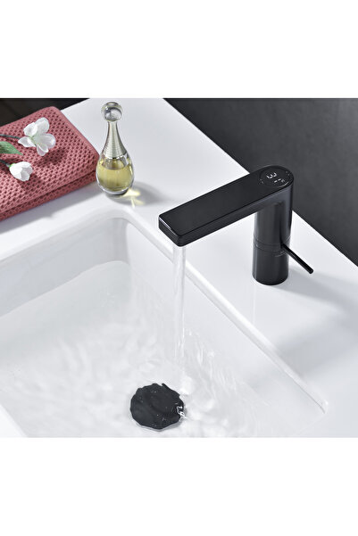 Smack Premium Washbasin Faucet Modern Edition 5019-1 - Temperature Display