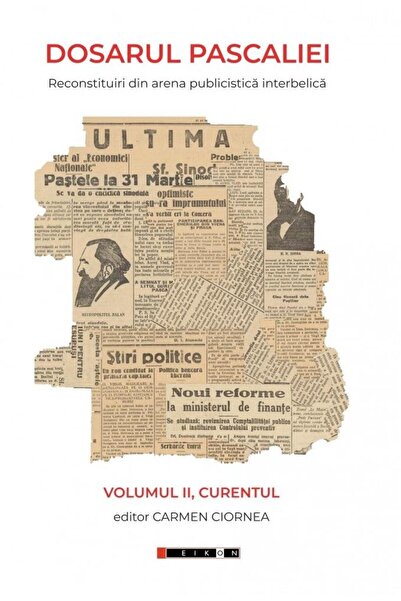 Editura Eikon Pascalia's file. Reconstructions from the public arena