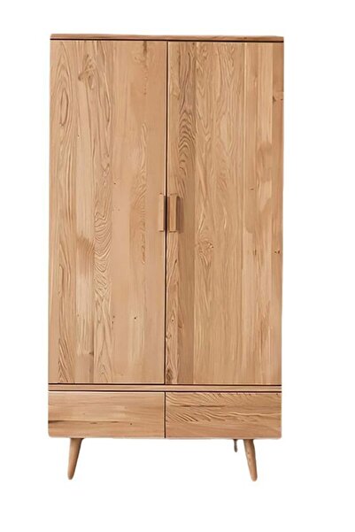 Bamena Wood Feason Ahşap Gardrop