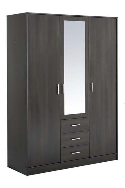 Bamena Wood Hidder Ahşap Gardrop