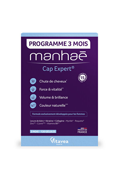 Manhaé Food supplement Cap Expert ®, Manhaé, 120 capsules