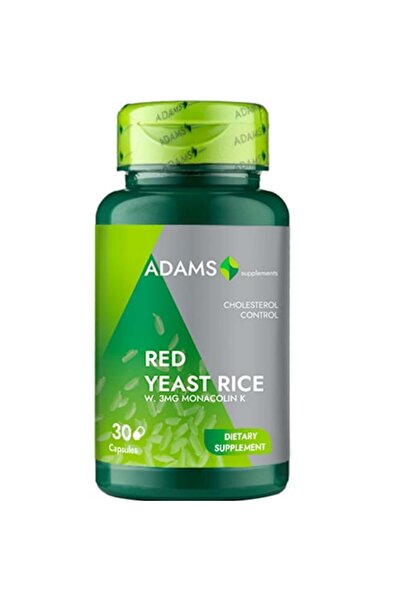 Adams Vision Червена оризова мая 600 мг - 30 капсули - Adams